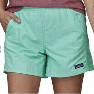 Patagonia baggies - seafoam